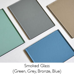 Smoked Glass (Green, Grey, Bronze, Blue)